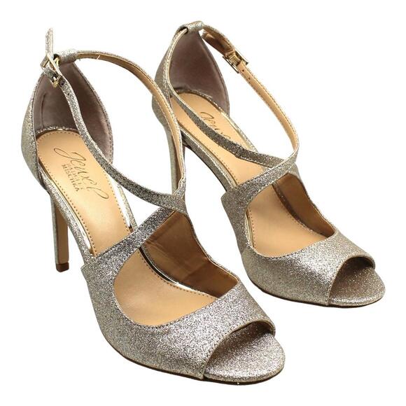 Jewel Badgley Mischka Jonna Evening Party Heels Women's Shoes, size 9.5 - Picture 1 of 4